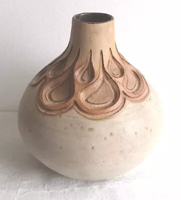 Buy Vintage Shelf Pottery Large Vase Made In Halifax • 22.99£