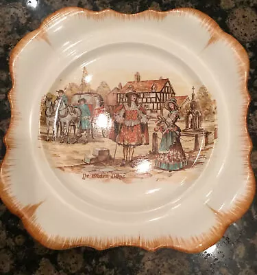 Buy Sandland Ware Lancaster & Bandland Ltd Hanley Ye Olden Days Plate • 3£