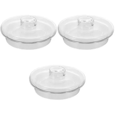 Buy  Set Of 3 You Can Lid Glass Teapot Top Replaceable Convenient Teacup • 12.59£