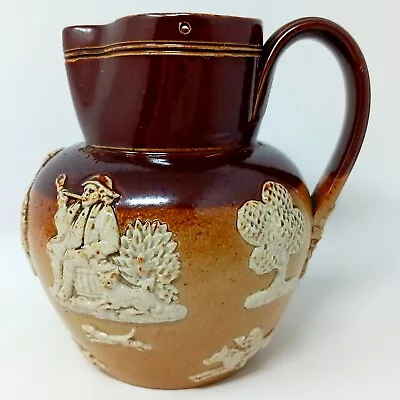 Buy Royal Doulton 1920s Harvest Ware Jug 2892 Stoneware Barware Water Pitcher Beer • 9£