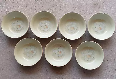 Buy 7 X DENBY 'DAYBREAK' 6.5 Inch CEREAL BOWLS - EXCELLENT CONDITION • 17.50£