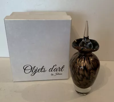 Buy Objects D'art By Juliana Glass Perfume / Scent Bottle • 28£