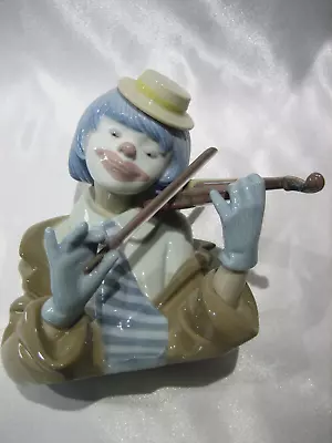 Buy Lladro #5600  The Blues  Clown With Violin Porcelain Figurine Made In Spain • 109.02£