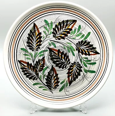 Buy Vintage 1970s Denby Glyn Ware 10  (25.5cm) Diameter Hand Painted Dinner Plate #5 • 11.99£