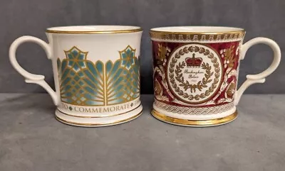 Buy Buckingham Palace And Windsor Castle Commemorative Mugs. • 18.50£