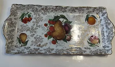 Buy 10)Vintage Old Foley James Kent China Cake/sandwich Plate 6982 Fruit Design Rare • 6£