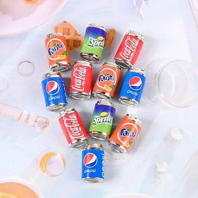 Buy 6x Dolls House Miniature Canned Soda Coke Scale Drinks Party Accessories 1:12th • 3.59£