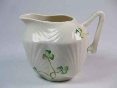 Buy Replacement China BELLEEK SHAMROCK Cream Jug • 8.99£