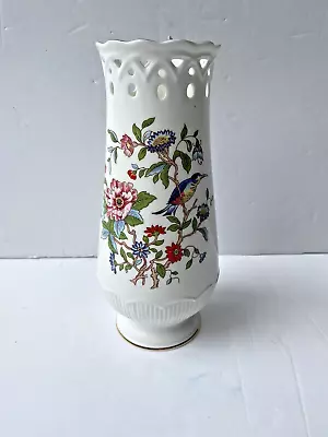 Buy Aynsley Fine Bone China Vase, Made In England Pembroke Pattern • 9.95£