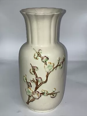Buy 1930's Shorter & Son Cherry Blossom Vase GC • 20£