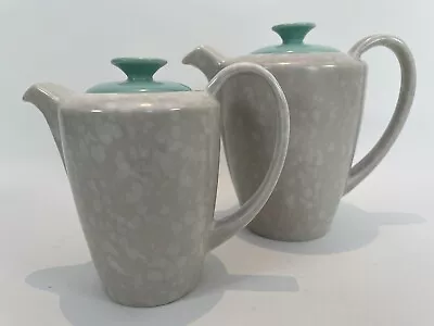 Buy Poole Pottery Twintone Ice Green / Seagull Coffee Pot & Water Jug Pot • 17.99£