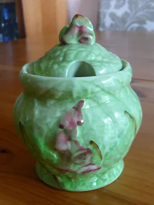 Buy Vintage Carlton Ware Foxglove Australian Design Preserve/Condiment Jar With Lid • 10£