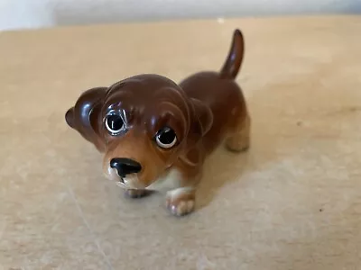 Buy Vintage Dog Figurine China Ornament Dachshund Cute • 4.99£