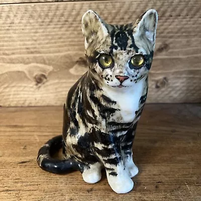 Buy Winstanley Pottery Cat Figurine Size 4 Signed (Hol) • 40£