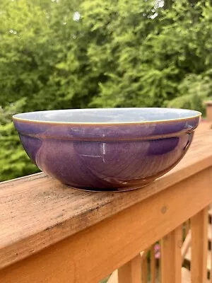 Buy DENBY STORM England Stoneware Purple Blue/Gray Speckled 9  Veggie Pasta Bowl • 32.62£