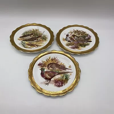 Buy Royal Grafton Fine Bone China Pheasant Grouse Game Birds Coaster Pin Dish X 3 • 3£