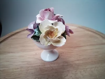 Buy Crown Staffordshire Flower Bouquet Fine Bone China Posy Bouquet 9 Cm A/F • 6£