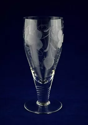 Buy Stuart Crystal  RICHELIEU  Beer / Ale Glass - 17cms (6-5/8″) Tall - Signed 1st • 24.50£