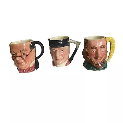 Buy Vintage Lancaster Sandland Character Jug X3 Shakespeare Tally O Mr Pickwick • 13.12£