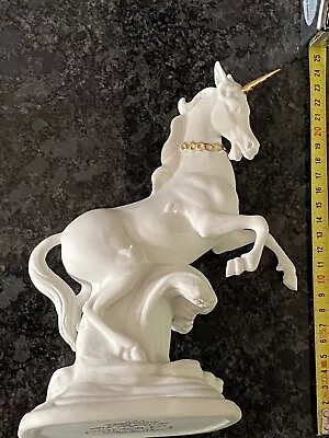 Buy Franklin Mint Vintage 1985 The Messenger Of Love By David Cornell UNICORN Statue • 13.50£