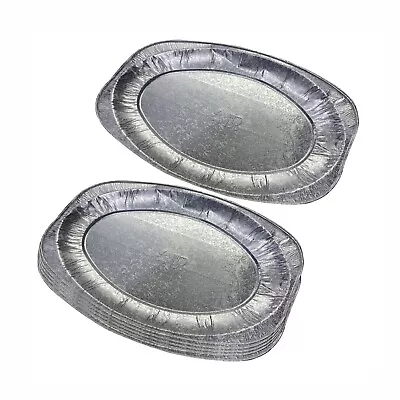 Buy [Set Of 6] Disposable 17  Aluminium Foil Platter Catering Serving Buffet Party • 7.99£