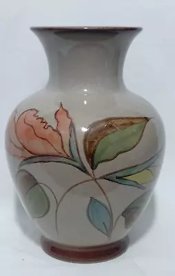 Buy Denby Hand Painted Vintage Vase  1980's  'Bouquet Pattern Decorative • 21.99£
