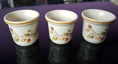 Buy Vintage Marks And Spencer Harvest China Egg Cups X 3 M&S • 6£