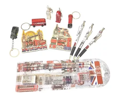 Buy British Miniature London Key Ring, Fridge Magnet,pen,pencils Gift Set  Souvenir • 7.99£