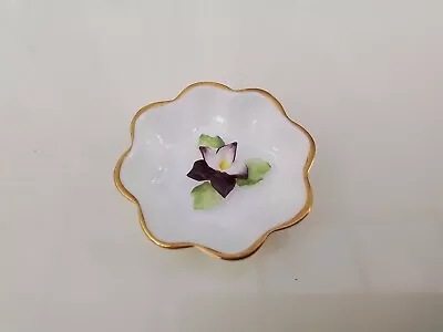 Buy Vintage Coalport Fine Bone China Miniature Floral Dish • 10£