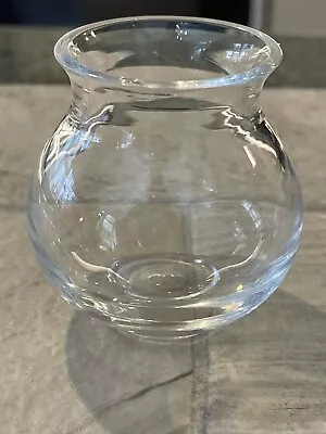 Buy Believed Dartington Clear Glass Lead Crystal Small Posy Bowl/Vase-Approx 7 Cm • 5.99£