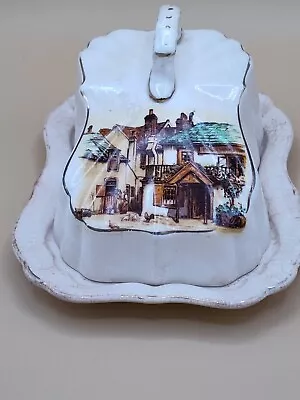 Buy Antique Lancaster Sandland Ware Hanley England Cheese Dish 6 In  • 16.77£