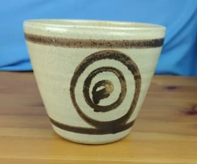 Buy Vintage Abaty Stone Ware Wales Studio Pottery Plant Pot (O) • 9.99£