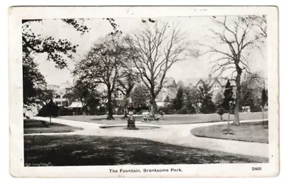 Buy Old Postcardof The Fountain, Branksome Park, Poole, Dorset 1908 • 0.99£