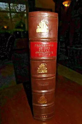 Buy 1889 Proceedings Royal Geographical Society Vol Xi Stanley 25 Colour Maps Africa • 99.99£