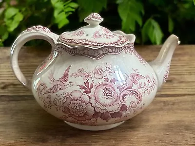 Buy Bristol Pink Crown Ducal England Tea Pot (Damaged) • 37.27£