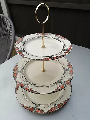 Buy Crown Ducal ORANGE TREE Three Tier Cake Stand • 39.95£