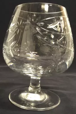 Buy Royal Doulton Brandy/Snifter Wine Glass Cut Crystal Jasmine Pattern Vintage • 12.99£