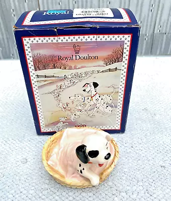 Buy Royal Doulton Disney's 101 DALMATIANS  - PATCH In BASKET , Mint & Boxed, DM9 • 21£