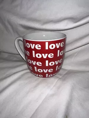 Buy Very Nice Red And White Love Mug By Tesco • 0.99£