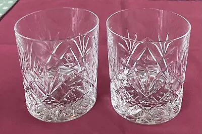 Buy Pair Of Royal Doulton Finest Crystal Juliett Whiskey Glasses • 10£