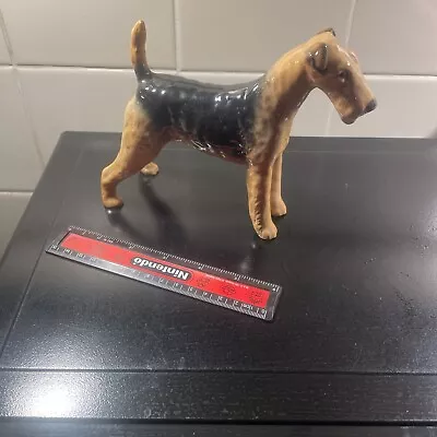Buy Large Beswick Airedale Terrier Model No962 Cast Iron Monarch Vintage Dog Ceramic • 29.85£