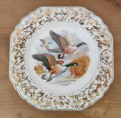 Buy Vintage Lord Nelson Pottery England Flying Mallard Ducks Plate Glencoe Hotel  • 15£