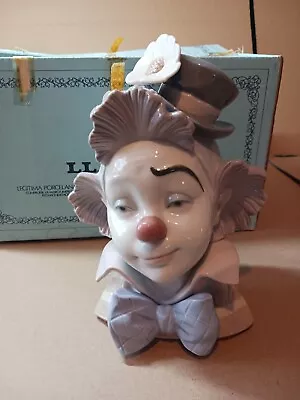 Buy LLADRO #5610 Clown Bust STAR STRUCK Large Figurine • 209.68£