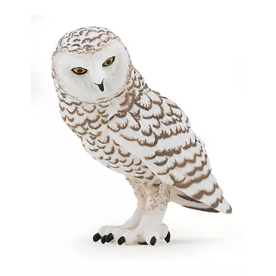 Buy PAPO Snowy Owl Figure Wild Animal Kingdom Collectable • 7.99£