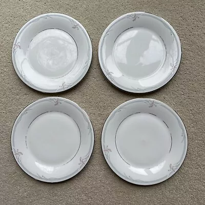 Buy Royal Doulton ‘Carnation’ Plates. 1982. 20.5 Cm Tea Plates X Four • 4£