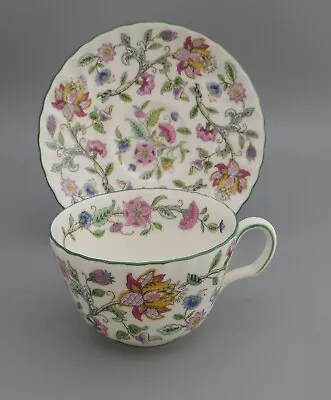 Buy Vintage Minton Haddon Hall Tea Cup And Saucer Set - B1451 • 9.99£