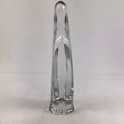 Buy Daum France Art Glass Mother Mary Clear Tall Heavy Sleek Signed Sculpture 34cm • 229.95£