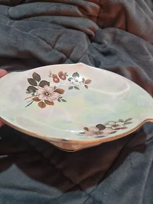 Buy Vintage Royal Winton Grimwades Lustre Ware Dish Floral Print • 15£