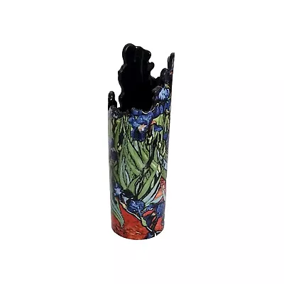 Buy Vincent Van Gogh Irises Silhouette D'art Beswick Parastone Art Vase • 45£