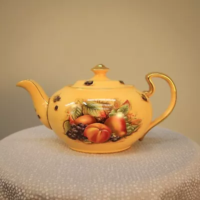 Buy Aynsley Orchard Gold Large Teapot • 170£
